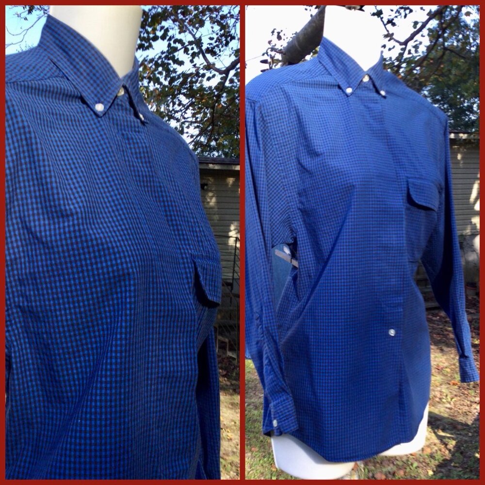 Gingham Blouse, sz SP